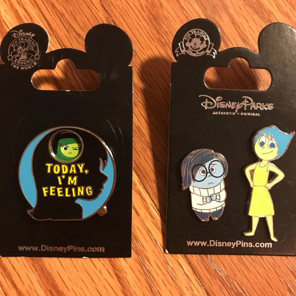 Disney Inside Out pin lot